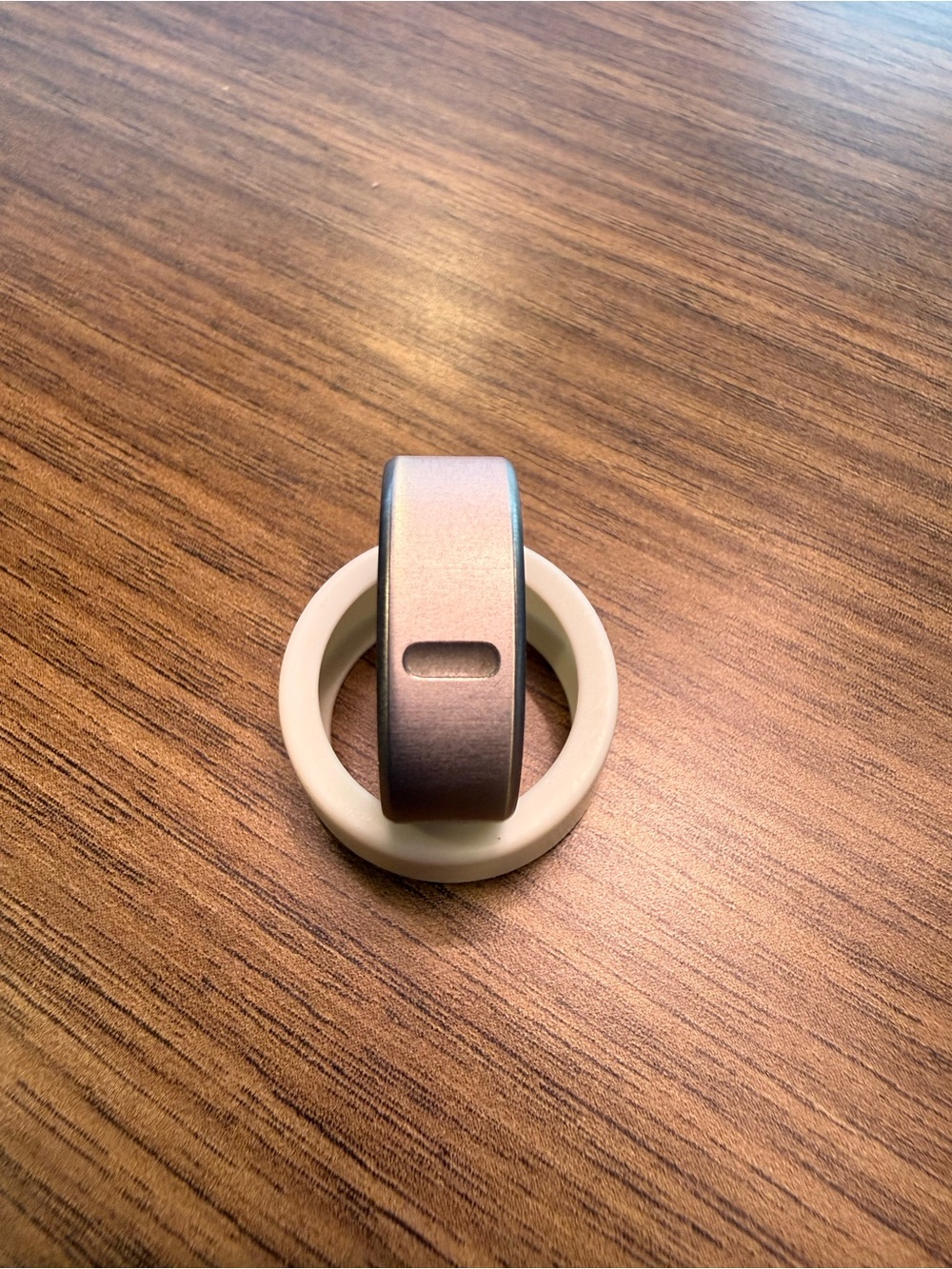 Oura Brushed Silver Smart Ring